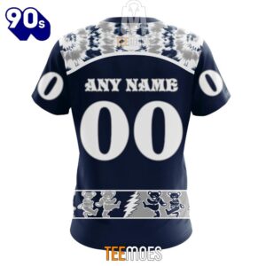 NFL Seattle Seahawks Custom Name Number Grateful Dead T-Shirt