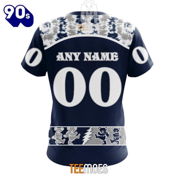 NFL Seattle Seahawks Custom Name Number Grateful Dead T-Shirt