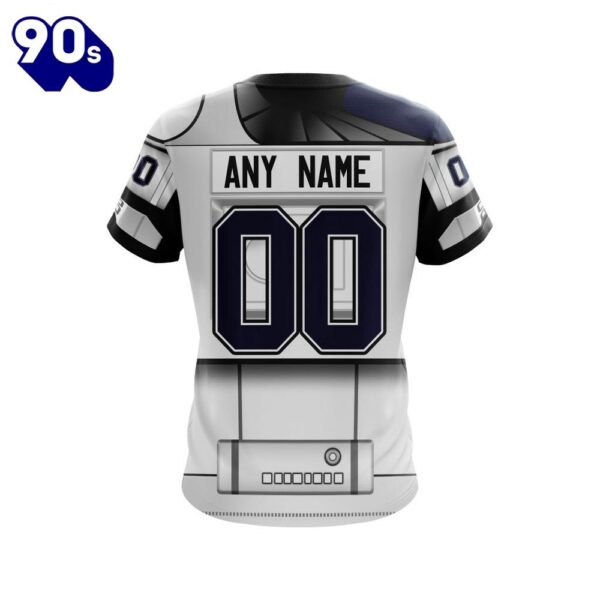 NFL Seattle Seahawks Custom Name Number Star Wars T-Shirt