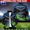 NFL Seattle Seahawks Puffer Jacket Personalized Your Name – Sport Puffer Jacket