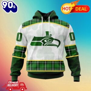 NFL Seattle Seahawks Special Design For St. Patrick Day All Over Print Shirts