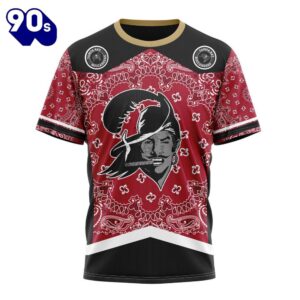 NFL Tampa Bay Buccaneers Custom Name Number Classic Style T-Shirt