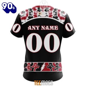 NFL Tampa Bay Buccaneers Custom Name Number Grateful Dead T-Shirt