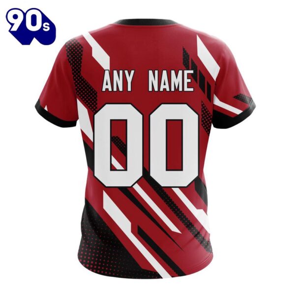 NFL Tampa Bay Buccaneers Custom Name Number MotoCross Concept T-Shirt