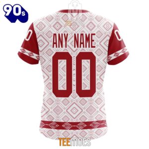 NFL Tampa Bay Buccaneers Custom Name Number Native Pattern T-Shirt