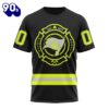 NFL Tampa Bay Buccaneers Custom Name Number Special FireFighter Uniform T-Shirt