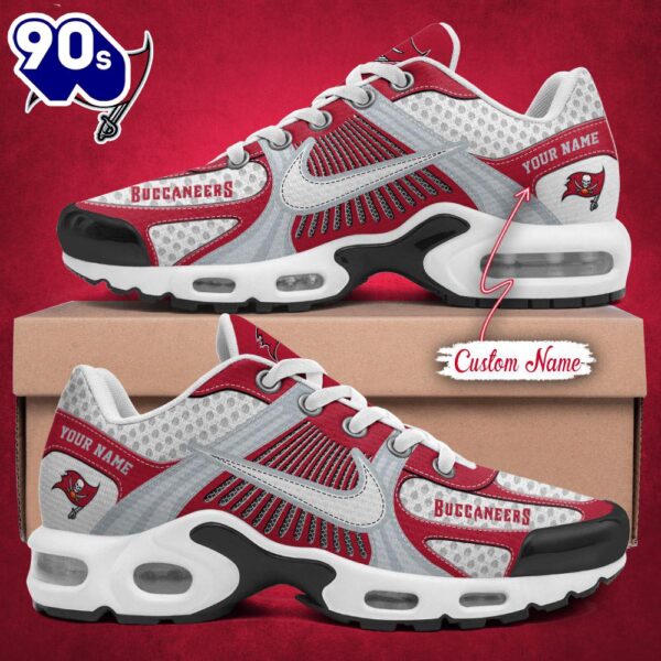 NFL Tampa Bay Buccaneers Custom Name TN Shoes