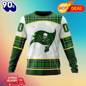 NFL Tampa Bay Buccaneers Special Design For St. Patrick Day All Over Print Shirts