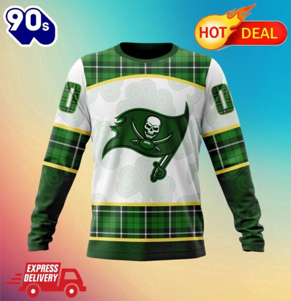 NFL Tampa Bay Buccaneers Special Design For St. Patrick Day All Over Print Shirts