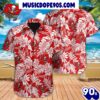 NFL Tampa Bay Buccaneers Tropical Leafs Hawaiian Shirt