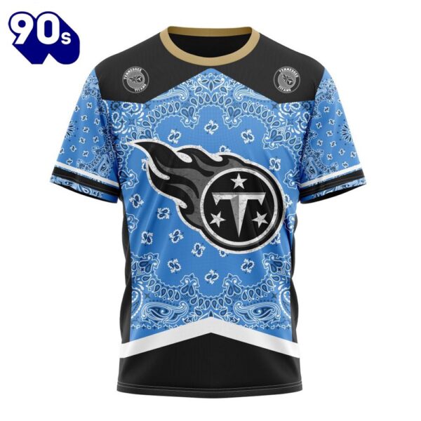 NFL Tennessee Titans Custom Name Number Classic Style T-Shirt