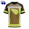 NFL Tennessee Titans Custom Name Number Firefighter Uniform T-Shirt