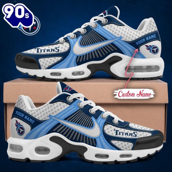 NFL Tennessee Titans Custom Name TN Shoes