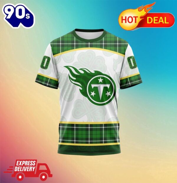 NFL Tennessee Titans Special Design For St. Patrick Day All Over Print Shirts