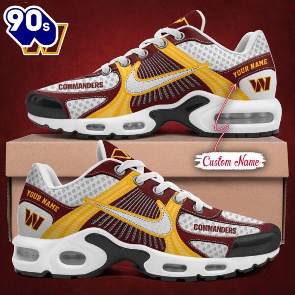 NFL Washington commanders Custom Name TN Shoes