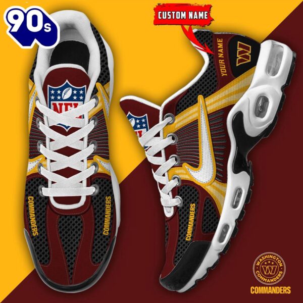 NFL Washington Commanders Football Team Custom Max Plus Shoes