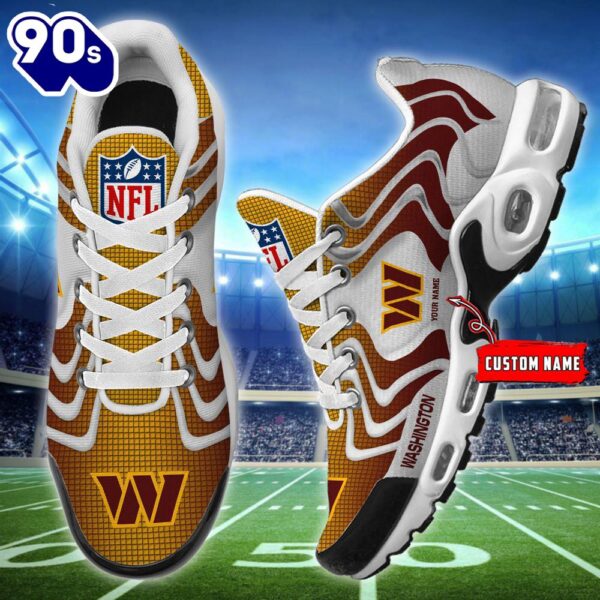 NFL Washington Commanders Football Team TN Shoes – Custom Name