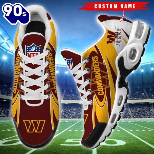 NFL Washington Commanders Name TN Shoes For Fans Gift Christmas