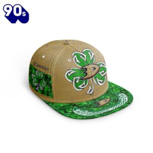 NHL Anaheim Ducks Special Snapback Design For St.Patrick's Day