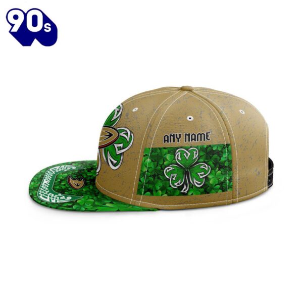 NHL Anaheim Ducks Special Snapback Design For St.Patrick’s Day