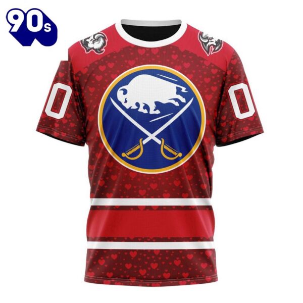 NHL Buffalo Sabres Special Gift For Valentines Day All Over Print Shirt