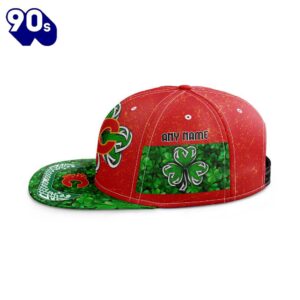 NHL Calgary Flames Special Snapback Design For St.Patrick's Day