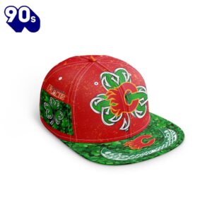 NHL Calgary Flames Special Snapback Design For St.Patrick's Day