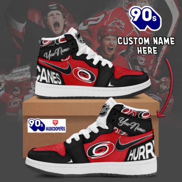 NHL Carolina Hurricanes Air Jordan 1 Shoes