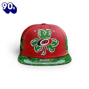 NHL Carolina Hurricanes Special Snapback Design For St.Patrick’s Day