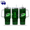 NHL Carolina Hurricanes Special St. Patrick’s Day 40oz Tumbler With Handle