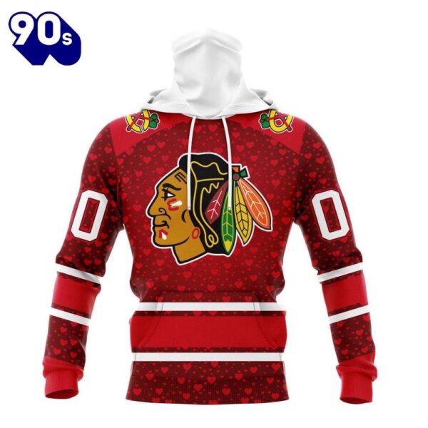 NHL Chicago Blackhawks Special Gift For Valentines Day All Over Print Shirt