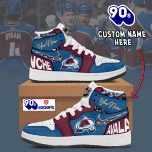 NHL Colorado Avalanche Air Jordan…