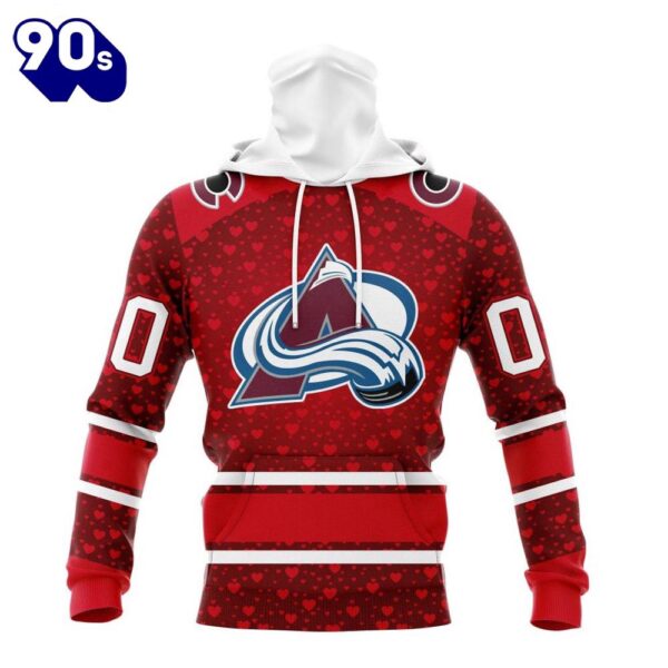 NHL Colorado Avalanche Special Gift For Valentines Day All Over Print Shirt