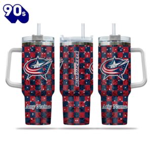 NHL Columbus Blue Jackets Stained…