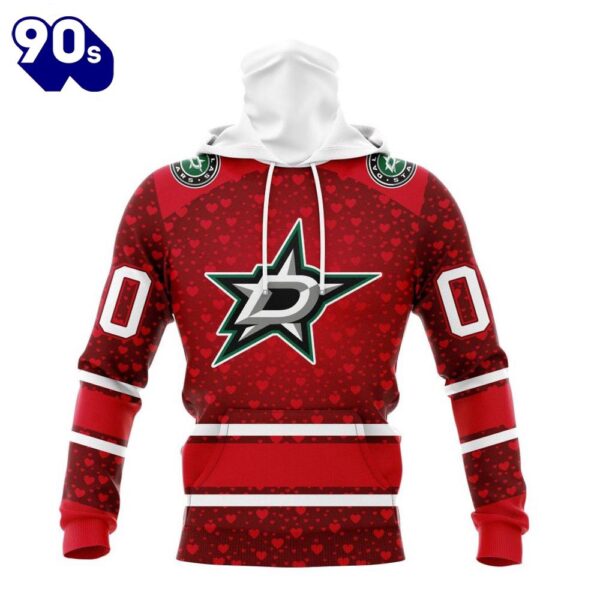 NHL Dallas Stars Special Gift For Valentines Day All Over Print Shirt