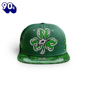 NHL Dallas Stars Special Snapback Design For St.Patrick’s Day