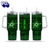 NHL Dallas Stars Special St. Patrick’s Day 40oz Tumbler With Handle