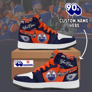 NHL Edmonton Oilers Air Jordan…