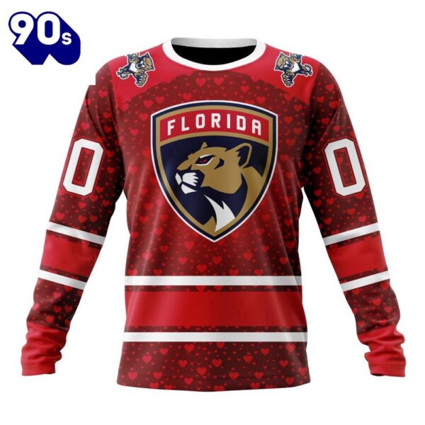 NHL Florida Panthers Special Gift For Valentines Day All Over Print Shirt