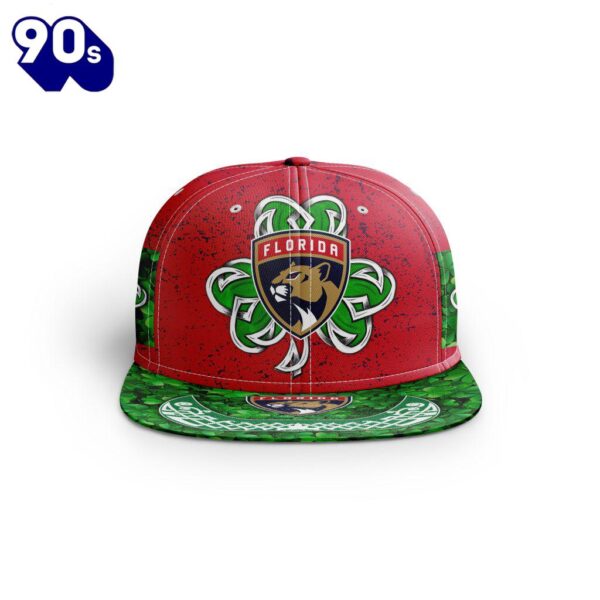 NHL Florida Panthers Special Snapback Design For St.Patrick’s Day