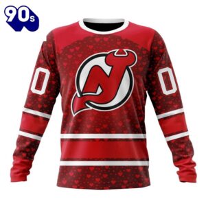 NHL New Jersey Devils Special Gift For Valentines Day All Over Print Shirt