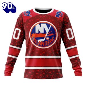 NHL New York Islanders Special Gift For Valentines Day All Over Print Shirt