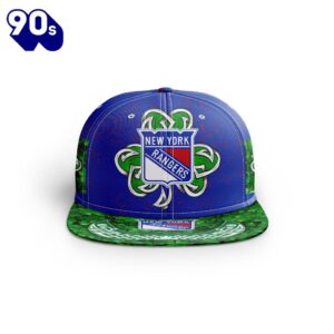 NHL New York Rangers Special Snapback Design For St.Patrick's Day