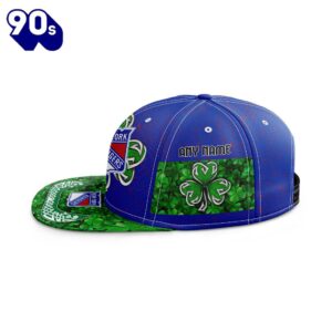 NHL New York Rangers Special Snapback Design For St.Patrick's Day