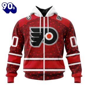 NHL Philadelphia Flyers Special Gift For Valentines Day All Over Print Shirt