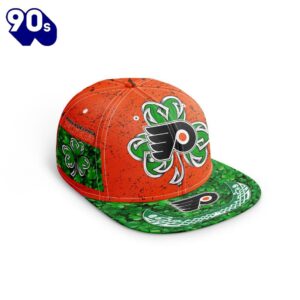 NHL Philadelphia Flyers Special Snapback Design For St.Patrick's Day