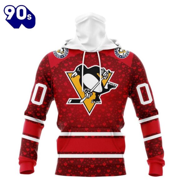 NHL Pittsburgh Penguins Special Gift For Valentines Day All Over Print Shirt