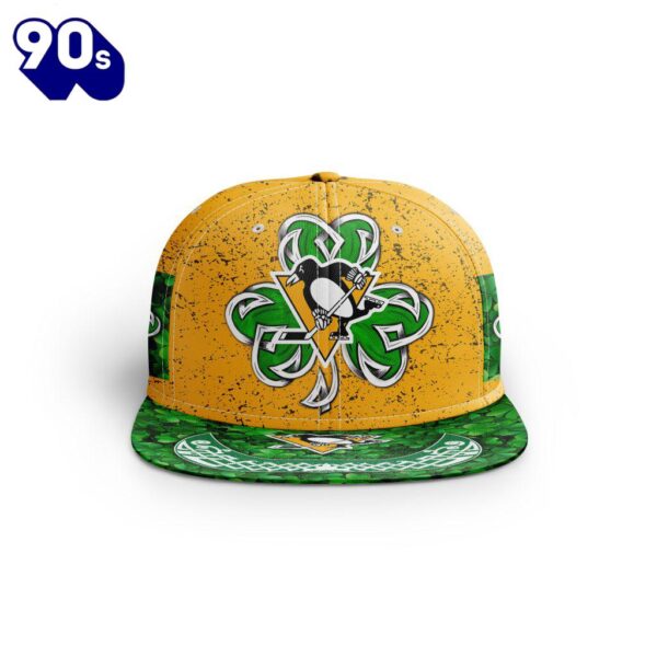 NHL Pittsburgh Penguins Special Snapback Design For St.Patrick’s Day