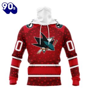 NHL San Jose Sharks Special Gift For Valentines Day All Over Print Shirt