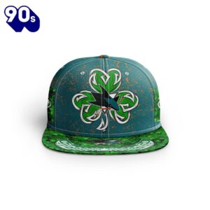 NHL San Jose Sharks Special Snapback Design For St.Patrick's Day